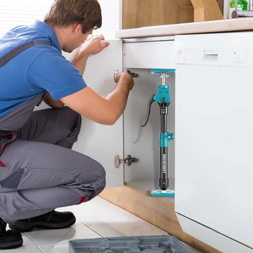 Third Hand Support Pole Heavy Duty, Cabinet Jacks for Installing Cabinets with 285 LBS Capacity and Expand from 15-4/5 to 23-3/5 in, 2-PC - size: 15.8" - 23.6" 2Pcs
