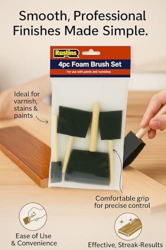 Rustins PBRUSHPACK Foam Brushes