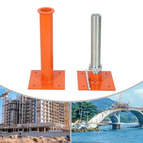 Adjustable Steel Jacking Post 18000lbs Capacity 19-27in for Construction