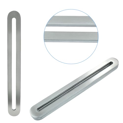 Adjustable Flat Mending Plate 155mm/6.1 Inch 8 Pcs - size: 155mm/6.1 Inch,Silver