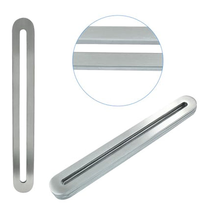 Adjustable Flat Mending Plate 155mm/6.1 Inch 8 Pcs - size: 155mm/6.1 Inch,Silver