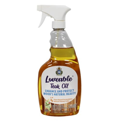 EcoDecors Teak Oil Spray 2 Pack, 48 oz Wood Conditioner for Teak - style: Teak Oil - Sealer Combo