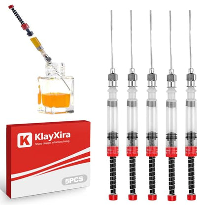 5-Pack Precision Fluid Applicator Set, Multi-Purpose Dispensing Tools for Glue, Resin, Paint & Oil, Ideal for Woodworking, Crafts & Rhinestones