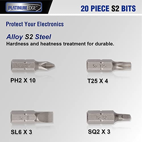 276pc Titanium Twist Drill Bit Set with S2 Bits 135° Tip High Speed Steel, Size from 1/16" up to 1/2", Ideal in Wood Cast Iron Aluminum Alloy Plastic Fiberglass, Clear Lid Case - size: SAE 276 Pieces Drill Bit Set 135°
