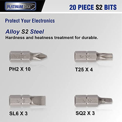 276pc Titanium Twist Drill Bit Set with S2 Bits 135° Tip High Speed Steel, Size from 1/16" up to 1/2", Ideal in Wood Cast Iron Aluminum Alloy Plastic Fiberglass, Clear Lid Case - size: SAE 276 Pieces Drill Bit Set 135°