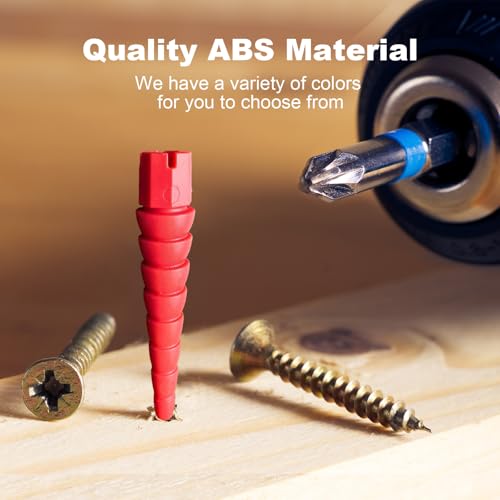 Red 20PCS Stripped Screw Hole Repair Anchor Set - color: Red