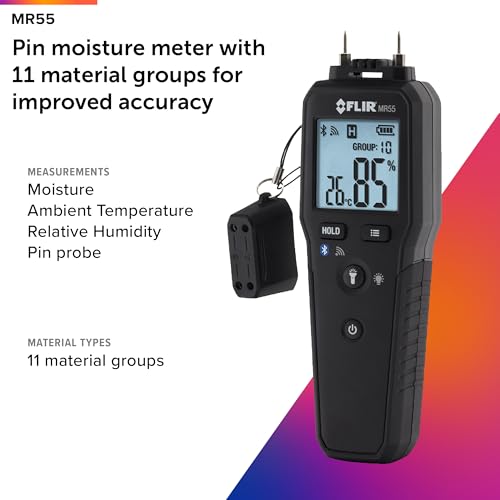 Flir MR55 Pin Moisture Meter with Bluetooth - style: MR55