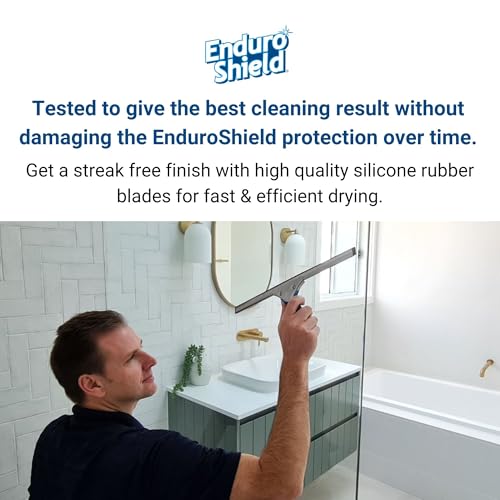 EnduroShield Professional Squeegee & Window Washer Cleaning Combo - size: Combo: Squeegee with Window Washer