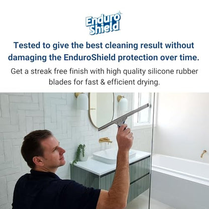 EnduroShield Professional Squeegee & Window Washer Cleaning Combo - size: Combo: Squeegee with Window Washer