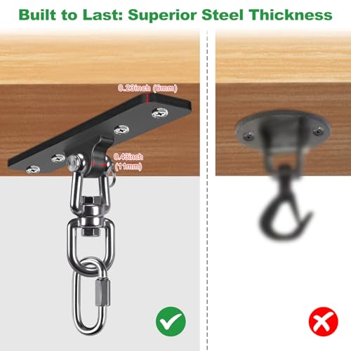 SELEWARE Heavy Duty Punching Bag Hanger, Steel I Beam Clamp for Heavy Bag - color: G: Ceiling Mount Punching Bag Hanger