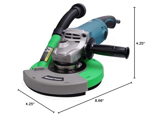 Universal Surface Grinding Dust Shroud for Angle Grinder 7-Inch. Collect Grinding Dust-Stone, Cement, Marble, Rock,Granite, Concrete - style: 7 in dust shroud