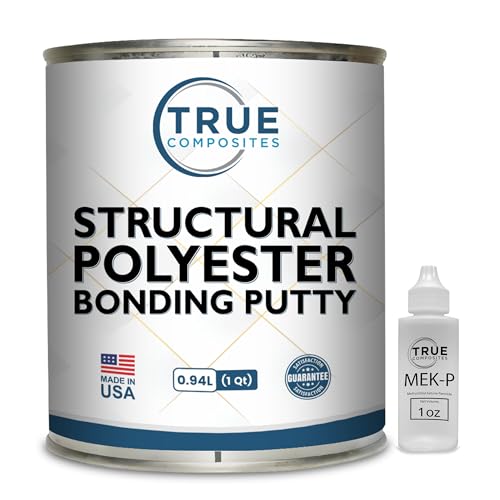 Polyester Bonding Putty, 1 Quart Kit - size: Quart