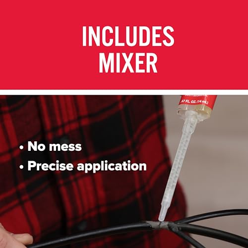 J-B Weld ClearWeld 5 Minute Epoxy, Clear, 14ml w/Static Mixer, (50114H)
