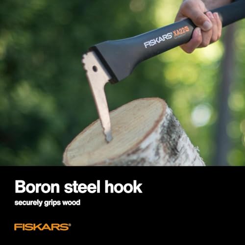 Fiskars 28" Hookaroon, Sharp and Lightweight Pickaroon Tool for Firewood - style: Hookaroon (28 In)