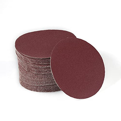 SPEEDWOX 50pcs Sanding Discs 4 Inches Sandpaper 400 Grit Hook and Loop Sanding Discs for Drill Grinder Rotary Tools No Hole - size: 400 Grit