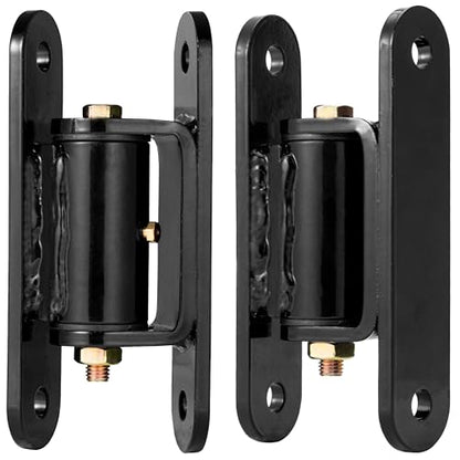 Heavy Duty Gate Hinges,7in,1100lbs Capacity,Thick Solid Steel - size: Large-YJ