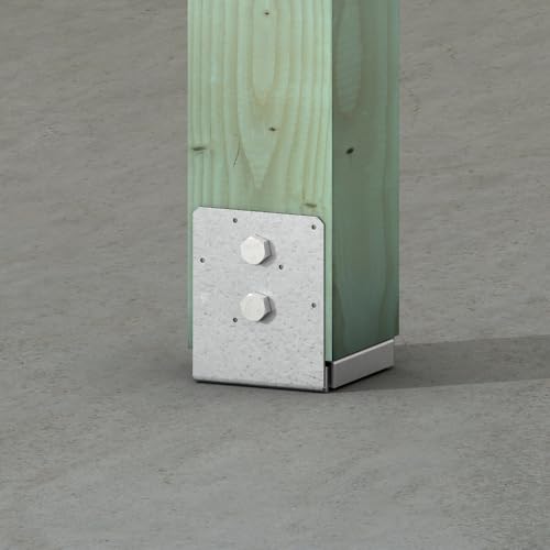 Simpson Strong-Tie ABU66Z ABU ZMAX Galvanized Adjustable Standoff Post Base for 6x6 - size: 1 Each