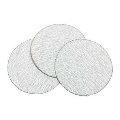 75mm Dia 3 Inch Hook and Loop Sanding Disc 150Grits Flocking Sandpaper for Random Orbit Sander Red 25pcs - size: 3 inch