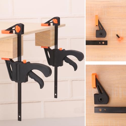 14 PCS 4 Inch Bar Clamps for Woodworking, - size: 14 PCS 4 Inch