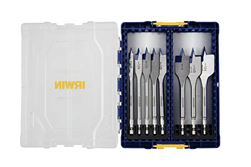 Irwin Tools IRWIN Speedbor Max Drill Bit Set, 8-Piece (IWAX128PC)
