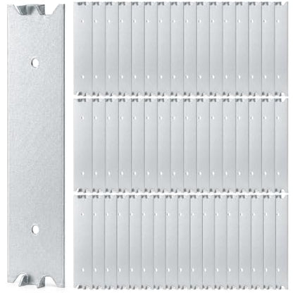 ZAVOOS 50 Pack 1.5 x 6 Inch Nail Plates for Wood Studs