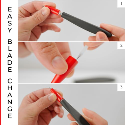 VViViD 360 Degree Comfort Grip Swivel Blade Craft Cutting Knife - size: 1 pack