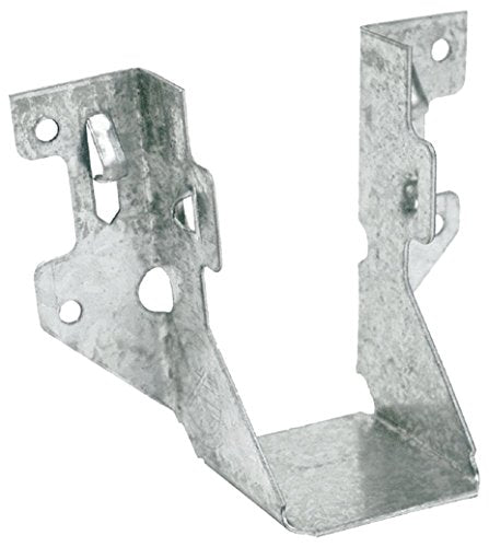 Simpson Strong-Tie LUS24 Light Face-Mount Joist Hanger - 1-9/16 in. (W) x 3-1/8 in. (H) x 1-3/4 in. (B), Fits 2x4 Joists, 18 Gauge Zinc Galvanized Steel, Hurricane Rafter Ties (Pack of 100) - size: 100 Pack