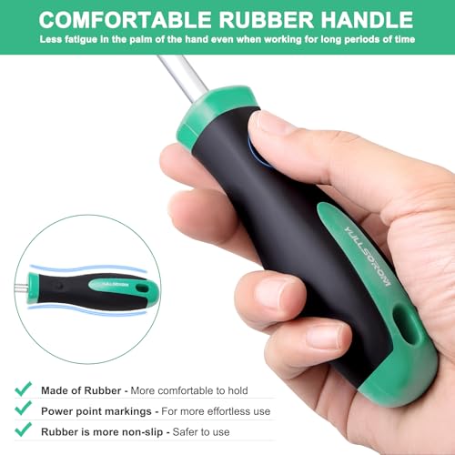 6 Piece Auto Trim Panel Removal Tool Set with Soft Grip,Car Upholstery Removal Kit with Storage Bag
