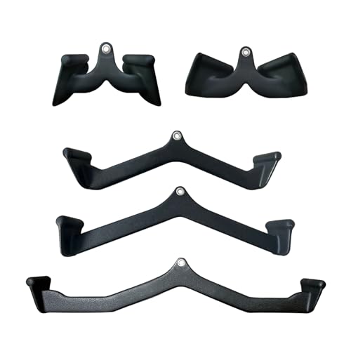 Ergonomic LAT Pull Down Bars, Back and Triceps Strength Training Equipment, LAT Pulldown Attachments, Cable Attachments for Home Gym - color: BT010
