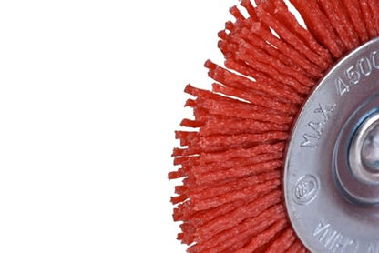 Century Drill & Tool 77431 Nylon Abrasive Radial Brush, 3", Coarse - size: 3" Coarse