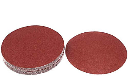 60 Grit Sanding Disc 7-inch Hook and Loop Flocking Sandpaper - 20pcs - size: 7-inch 60 Grit