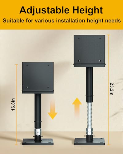 Screw Jack Post Kit, 6"x6" Adjustable Shore Jack & Purlin Splicer - color: Black, size: 6x6