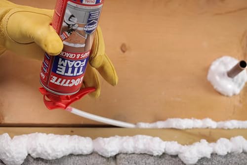 Loctite Tite Foam Gaps & Cracks Spray Foam Sealant, 12 fl oz Can, 1 Pack - Polyurethane Expanding Insulation - size: 1 Pack