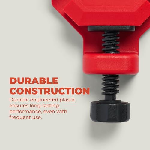 BUILDSOMETHING Quick Corner Clamps, Right Angle Clamp, 4 Pack