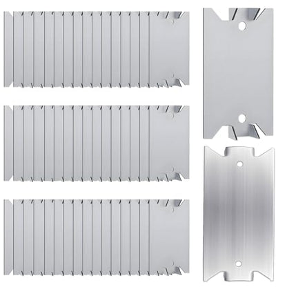 50 Pack 1.5" x 3" Anti-Nail Protection Plate Shield