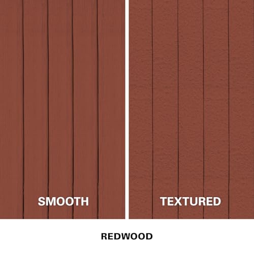KILZ Over Armor Textured Solid Coating Resurfacer, Redwood, 1 Gallon - color: Redwood, style: Textured