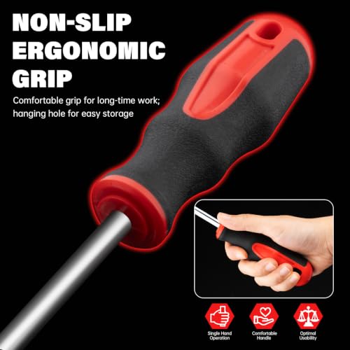 ROTATION Door Upholstery, Panel, Trim Removal Tools for Auto - color: Red_1pc