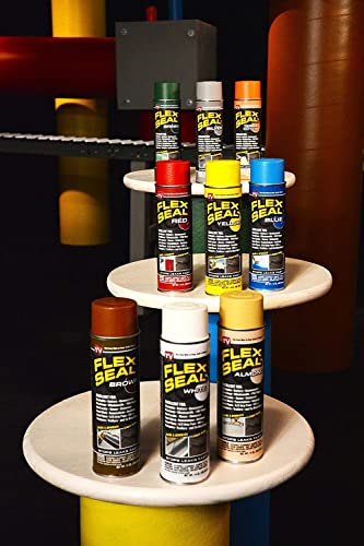 Flex Seal Spray Rubber Sealant Coating, Waterproof, Green, 14 oz, 1-Pack - color: Green, size: 14 oz (Pack of 1)
