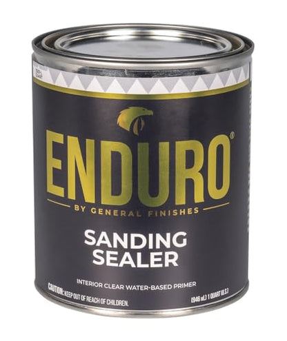 General Finishes Enduro Water Based Sanding Sealer, 1 Quart - size: 1 Quart