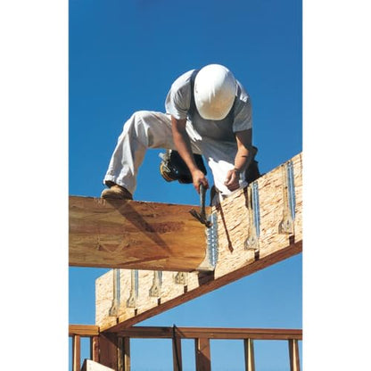 Simpson Strong-Tie IUS2.37/16 IUS Galvanized Face-Mount Joist Hanger for 2-5/16 in. x 16 in. Engineered Wood (Pack of 25)