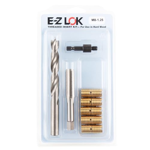 E-Z LOK Thread Repair Kit, M8-1.25 - size: M8-1.25, style: Brass