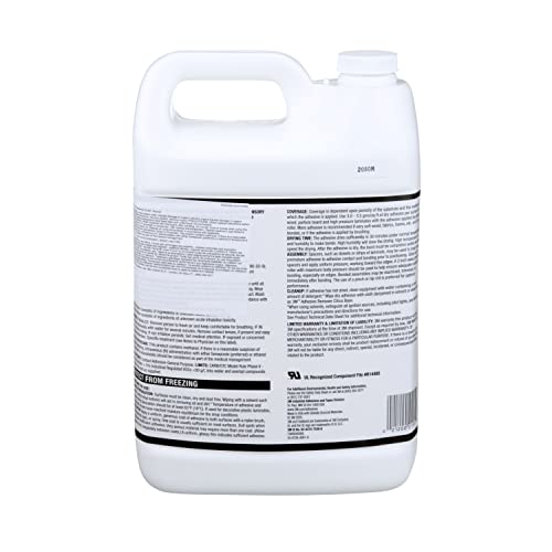 3M Fastbond Contact Adhesive 30NF, Neutral, 1 Gallon - color: Neutral, size: ['1 Gallon']