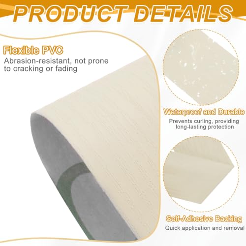 uxcell Wood Grain Repair Tape,4.7" x33ft Grain Repair Patch,Cream Wood - color: Cream Wood, size: 4.7 Inch x 33 ft