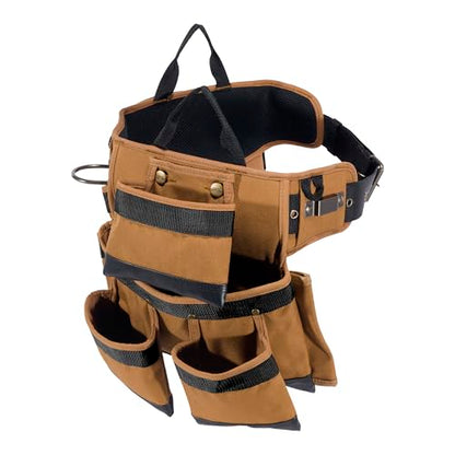 Carhartt 11 Pocket Padded Tool Belt Carhartt Brown - size: 11 Pocket