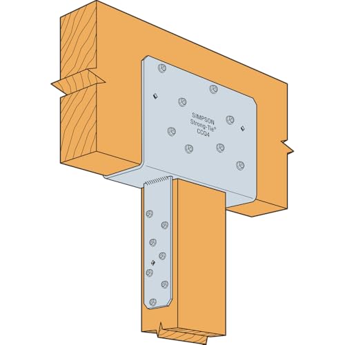 Simpson Strong-Tie CCQ46SDS2.5 CCQ Column Cap for 4X Beam, 6X Post with Strong-Drive SDS Screws - size: 1 Each