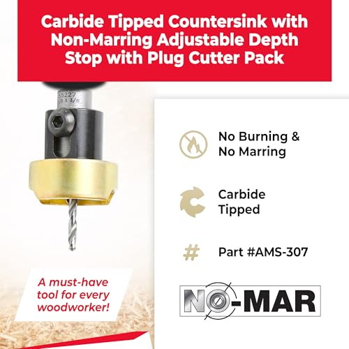 Amana Tool Woodworking Countersink Set, AMS-307, 2-Piece - style: AMS-307, 2-Pc