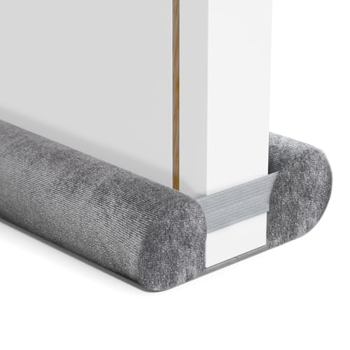 BKSAI Under Door Draft Stopper, 28-32in, Grey - color: Gray, size: 28-32in