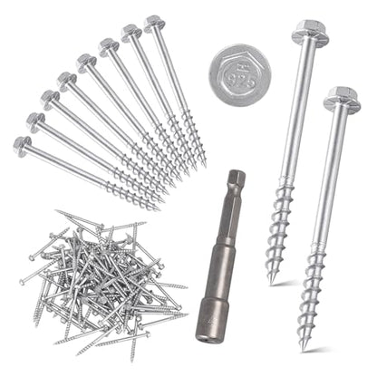 Joist Hanger Screws#9 x 2-1/2"Compatible with Simpson Strong-Tie 100PCS