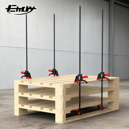 50" Woodworking Clamps, 170lbs One-Handed Clamp/Spreader, 2PCS