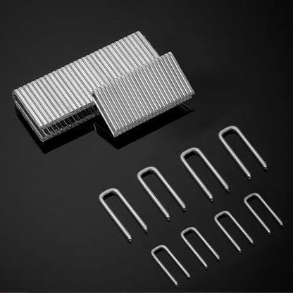Jetec 40 Pcs Louvers Staples Plantation Shutter,0.6 X 0.19, 0.75 X 0.19 - size: 0.6 x 0.19", 0.75 x 0.19"